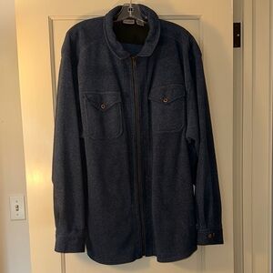 L.L. Bean Navy / Gray Label Wool-Blend Jacket